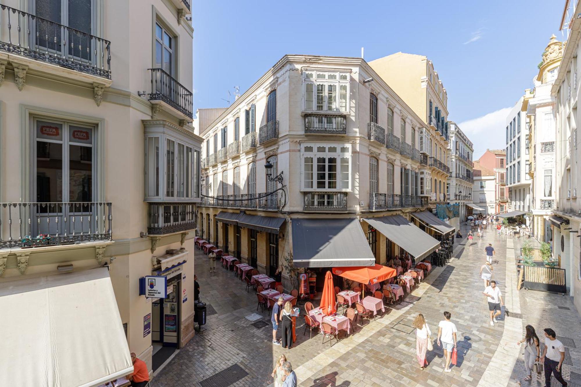 Plaza Del Siglo Suites & Boutique Apartments By Caleta Homes Málaga Eksteriør bilde
